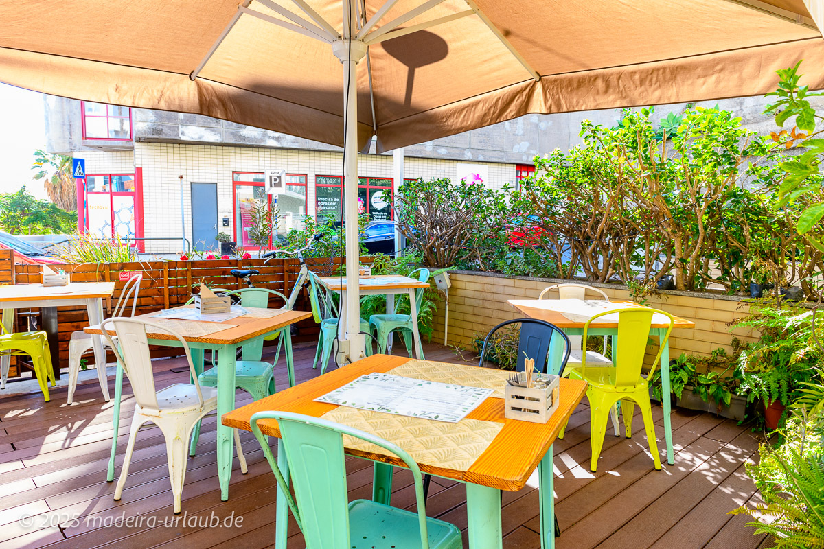 Terrasse im Grünen